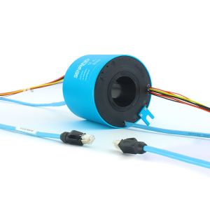 High Speed Standard Separate Slip Ring 24 wire 100M/1000M Ethernet Signals