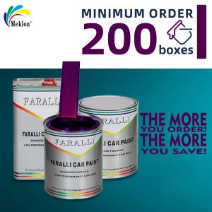 1K2K Self Leveling Sparkling Purple Car Spray Paint Repair Paint Matching The