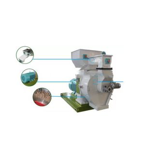 Small 1-1.5t/H 420 Wood Sawdust Pellet Machine In Making Biomass