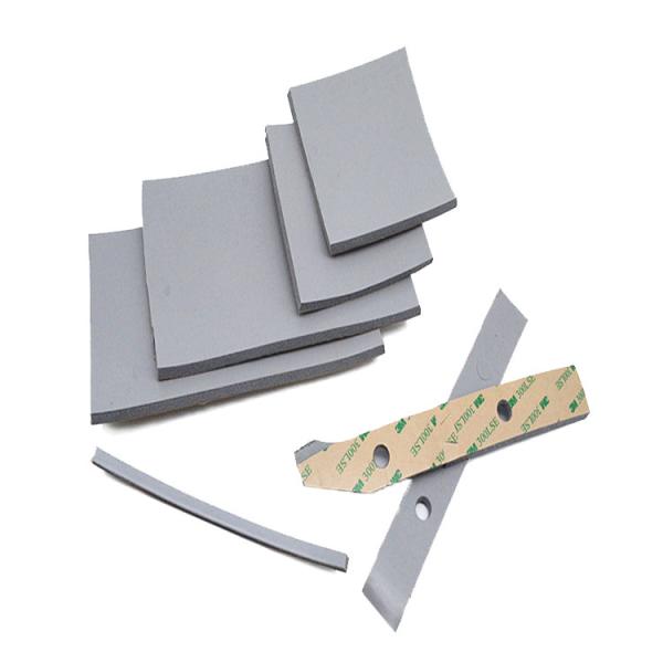 Quality Z-Foam800-10EC Inflaming Retarding Silicon Foam Pad Custom Silicone Foam Gasket For Machinery Seal wholesale