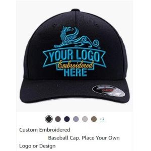 Custom Baseball Cap With Your Text,Personalized Adjustable Trucker Caps Casual