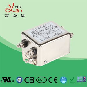 Industrial EMI EMC Power Line Filter High Performance YB22D4 20A 250VAC