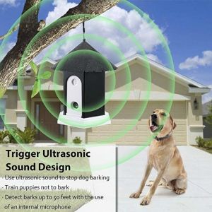 Birdhouse ultrasonic bark collar Shape user friendly manual ROHS CE indoor