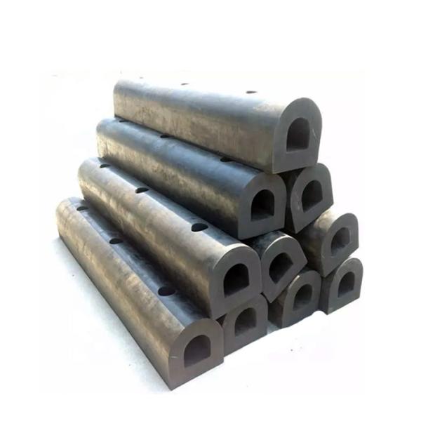 Customized Heavy Duty D Type Fenders PIANC2002 300H Hollow D For Marine Dock