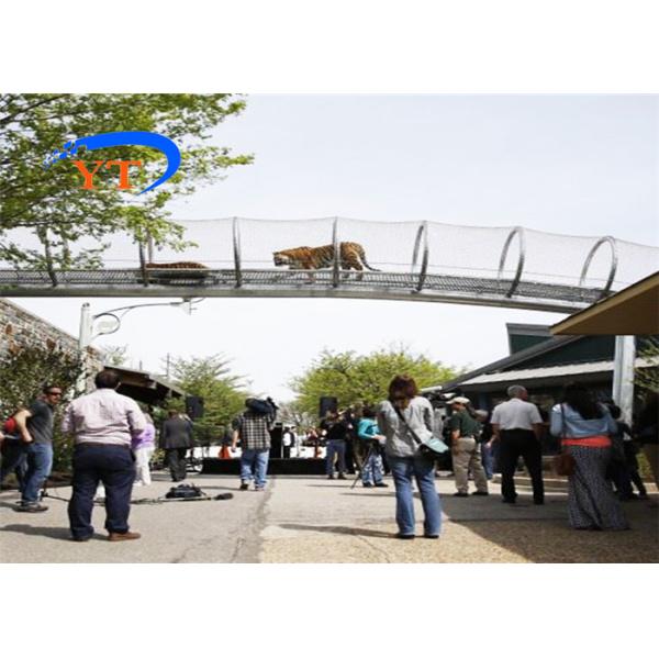 Quality Lightweight Animal Enclosure Mesh / Monkey Enclosure Mesh With Diamond Shaped wholesale