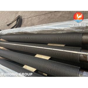 Serrated Spiral HF Welding Fin Tubes ASTM A335 P9 For Heat Exchangers