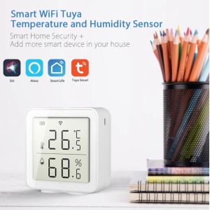 Tuya Wifi Temperature&Humidity Sensor Work With Alexa Indoor Hygrometer