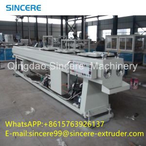 Threading Corrugated PVC Pipe Extrusion Machine Production Line 16mm-63mm