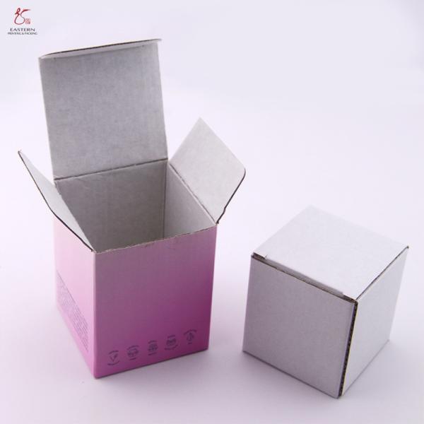 Quality White Interior Colored Corrugated Boxes with Customizable Design and Printing wholesale