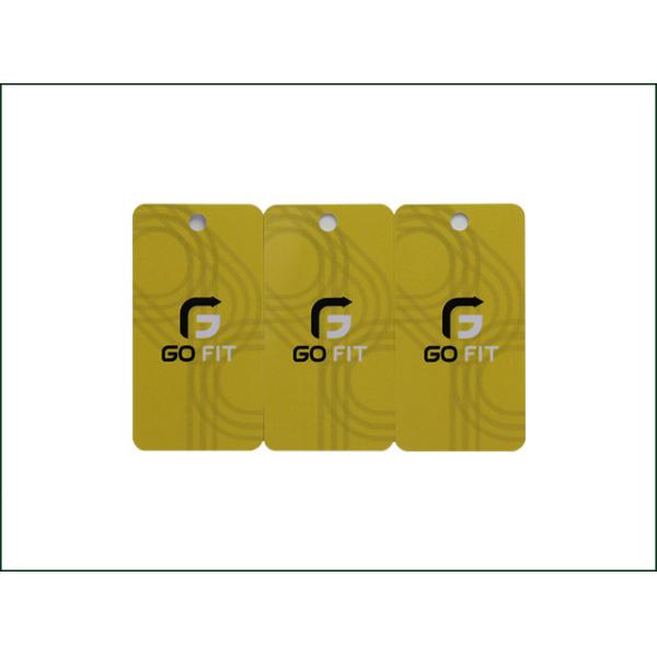 Custom 3D PVC Luggage Tag Active Power Supply Mode With Hico 2750 OE Magnetic