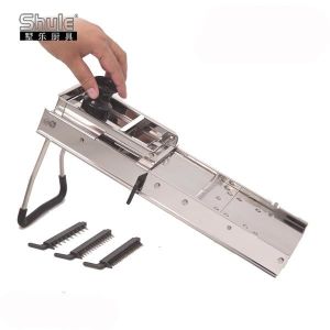 Manual 304 Stainless Steel Mandoline Slicer 40*14*8cm Sustainable