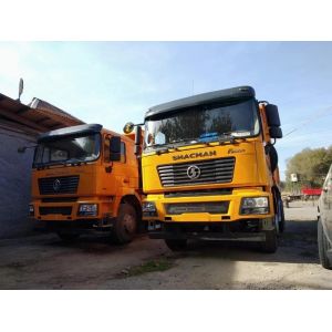 China 25ton 336HP 4 Wheel Drive Dump Truck SX3258DR384 With 9.726L Displacement on sale