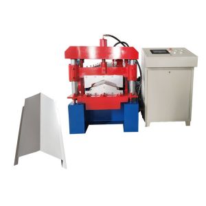 GI House Ridge Cap Roll Forming Machine Main Structure 300mm H Beam Pump Power