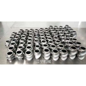 Extruder Screw Elements And Barrels For Puffed Pet Food