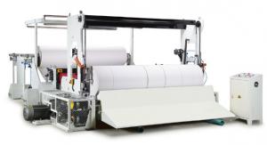 PLC Controlled Tissue Paper Making Machine / Jumbo Paper Roll Rewinding Machine