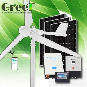 10KW On Grid Energy Complete Hybrid Wind Generator Made In China