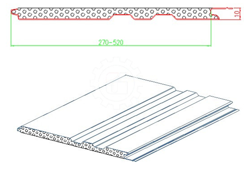 High Speed Discontinuous PU Sandwich Panel Production Line 950mm Panel Width