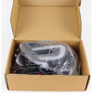 Jeep Compass 2013-2014 DRL LED Daytime Running Lights guide upgrade