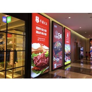 UL poster light box advertising displays , LED Menu Light Box Energy - saving