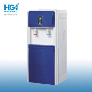 Blue Standing Bottom Load Tanks Hot & Cold Water Dispenser For Home