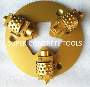 China HTC Ravager Bush Hammer Plate For Concrete Floor Coating Removal Exposed Rain Slab on sale