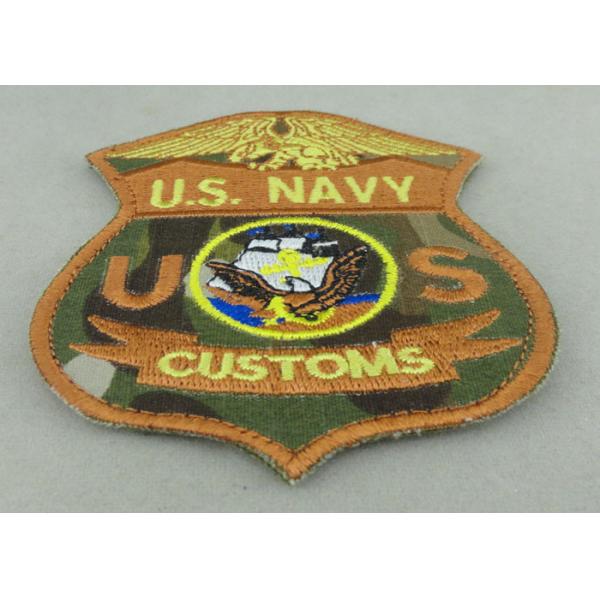 Quality US Navy Custom Embroidery Patches Woven For American Military wholesale