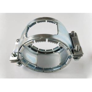 China Metal Heavy Duty Pipe Clamps SML EN877 Cast Iron Pipe Grip Collar For Coupling on sale