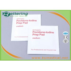 Disposable Antiphlogosis Povidone-Iodine Prep Pad Wipe Cleanser Swab for First