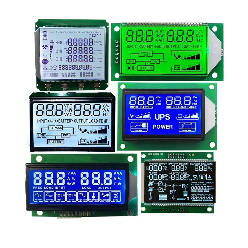 Backlight Optional Colors 16 Segment TN LCD 14 Segment Large 7 Segment LCD