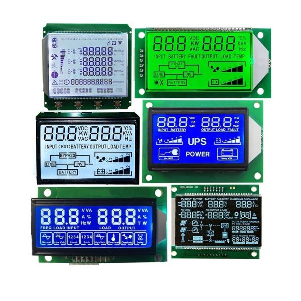 Backlight Optional Colors 16 Segment TN LCD 14 Segment Large 7 Segment LCD