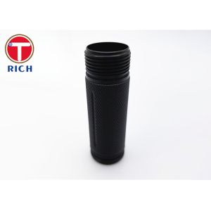 Lathe Cnc Aluminum Machining Parts Aluminum Rod Alloy Shell Sandblasting