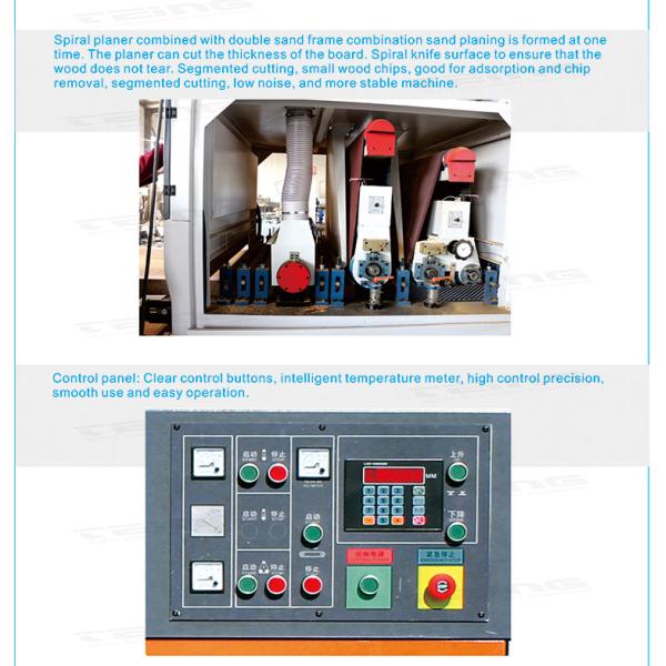 Woodworking Planer Sander Sanding Blasting Machine With And 4000 KG Weight P-R-RP1300