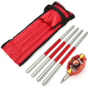 China Metal 25.4mm Mini Prism Pole Total Station Prism Pole on sale