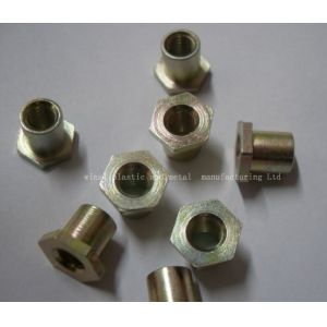Furniture rivet & Nut.Free cutting iron or copper,size and plating as per drawing request.