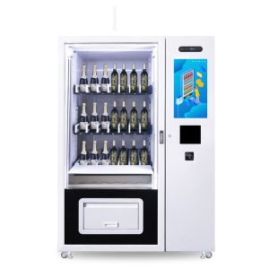 Bank Card Payment System Self Service Vending Machines With Cooling System