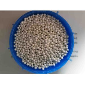 Round Solid Ball Vertical Grinding Mill 65 Zirconium Silicate Beads 2.0 - 2.2mm