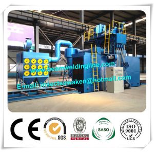 Industrial Automatic Shot Blasting Machine For Steel Struction Component