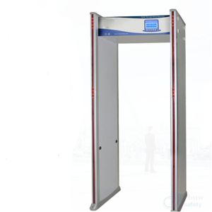255 Level High Sensitivity Body Metal Detectors , 33 Zones Door Metal Detector