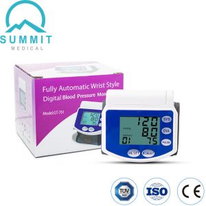 Automatic Blood Pressure Monitor With Irregular Heartbeat Indicator