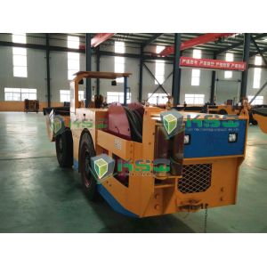 Orange Load Haul Dump Machine Utilized As Multi - Role Equipment