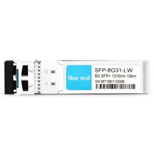 Cisco DS-SFP-FC8G-LW Compatible 8G SFP+ LW 1310nm 10km LC SMF DDM Transceiver