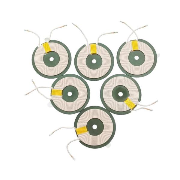 G50 6.3uH Wireless Charging Coil Qi Wireless Coil Induction Copper Wire Wireless Charger Phone Charger