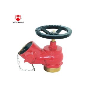 Brass Threaded Fire Hydrant Landing Valve Storz BS NH GOST Coupling Type