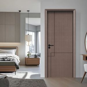 Durable Eco-Friendly WPC Door With Smooth Surface Finish