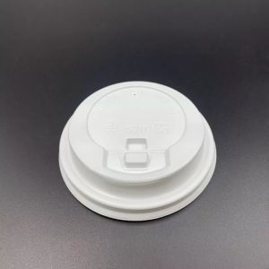 China 62mm 73mm 80mm Paper Cup Lids Eco Friendly Disposable With Eight Colors on sale