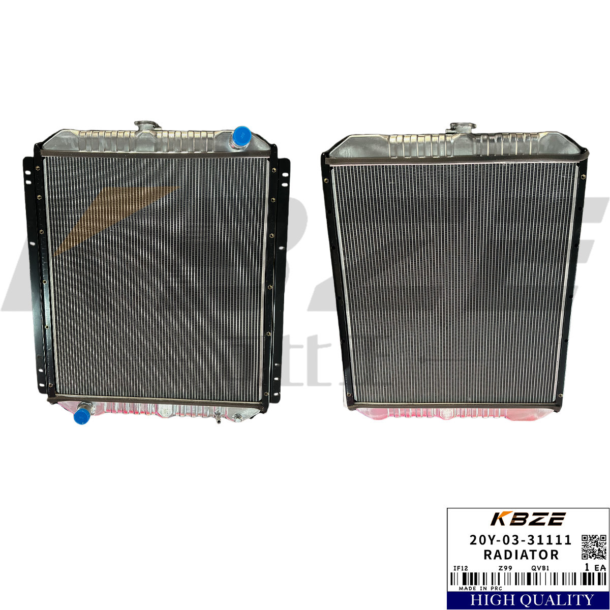 Cheap KBZE 20Y-03-31111 20Y0331111 KOMATSU S6D102E ENGINE RADIATOR ASSY FOR PC200-7 PC210-7 PC230 EXCAVATOR for sale