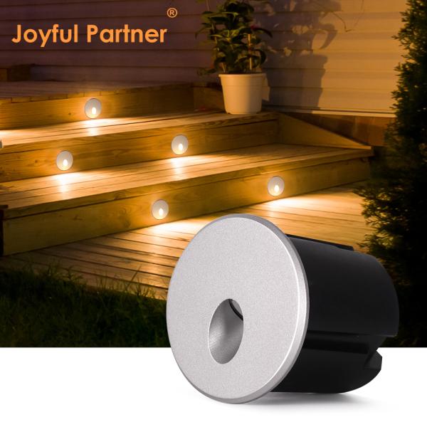 Customize Recessed Step Lights AC220V Die-casting Aluminum Body With Plastic