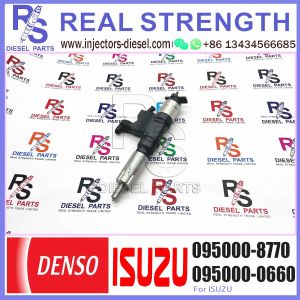 095000-8770 Good Quality Common Rail Diesel Fuel Injector 095000-8771 095000