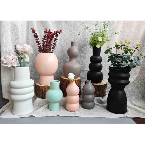 Quality Factory Direct Supply Classic Handmade Pottery Clay Flower Pot Porcelain Ceramic Statued Vase For Home Decor wholesale