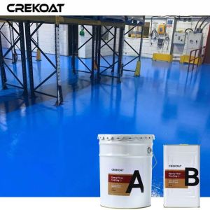 Self Leveling Waterproof Epoxy Floor Coating with 5:1 Mix Ratio and 12 Months